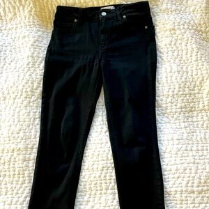 Paige black stretch jeans size 27